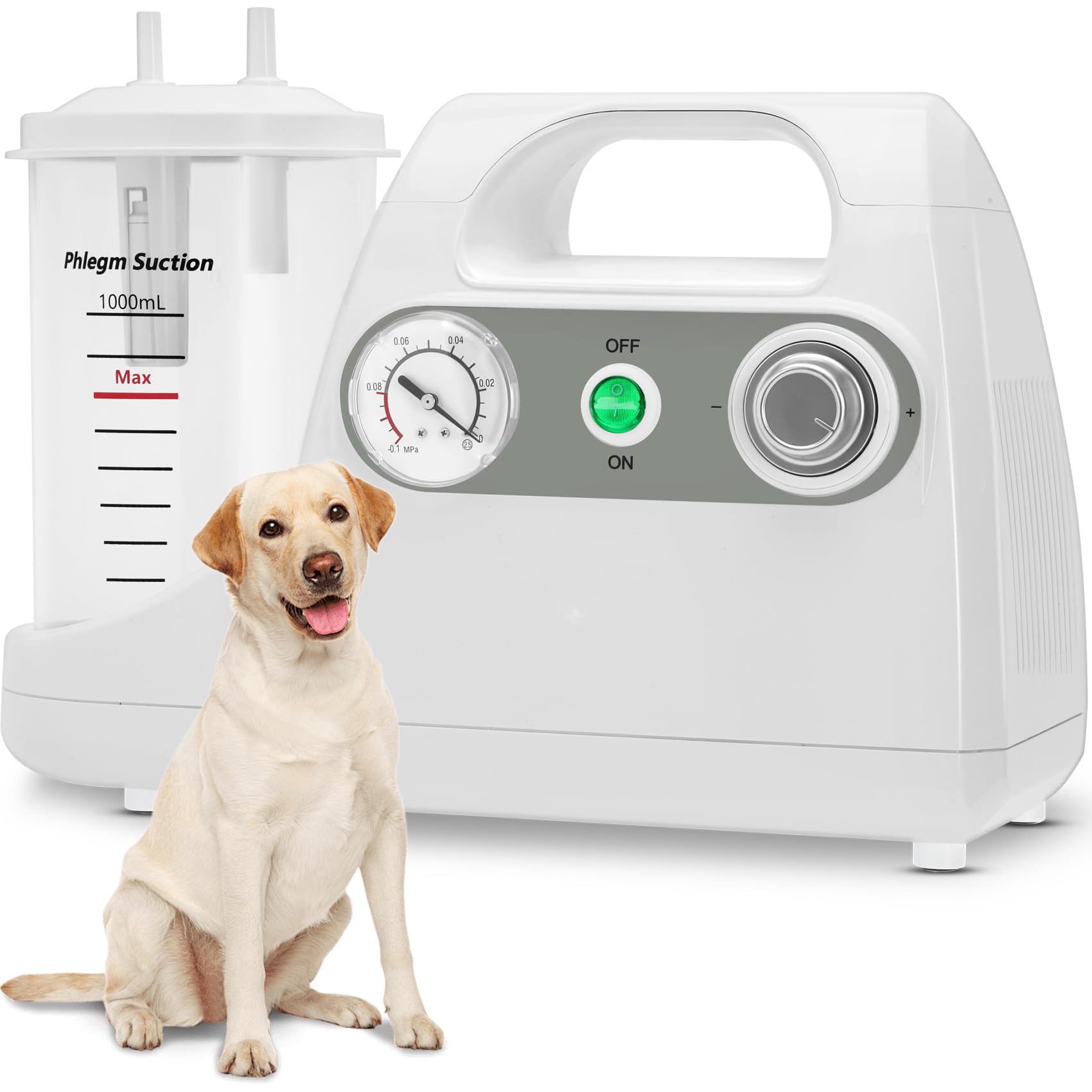 1000ML Portable Veterinary Suction Machine for Home Use 110V Vacuum Device