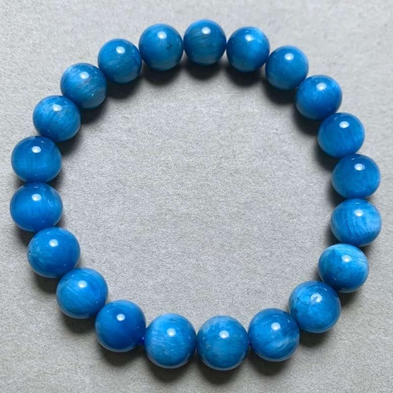 Bracelet jade bleu extensible pour harmoniser les énergies - 2