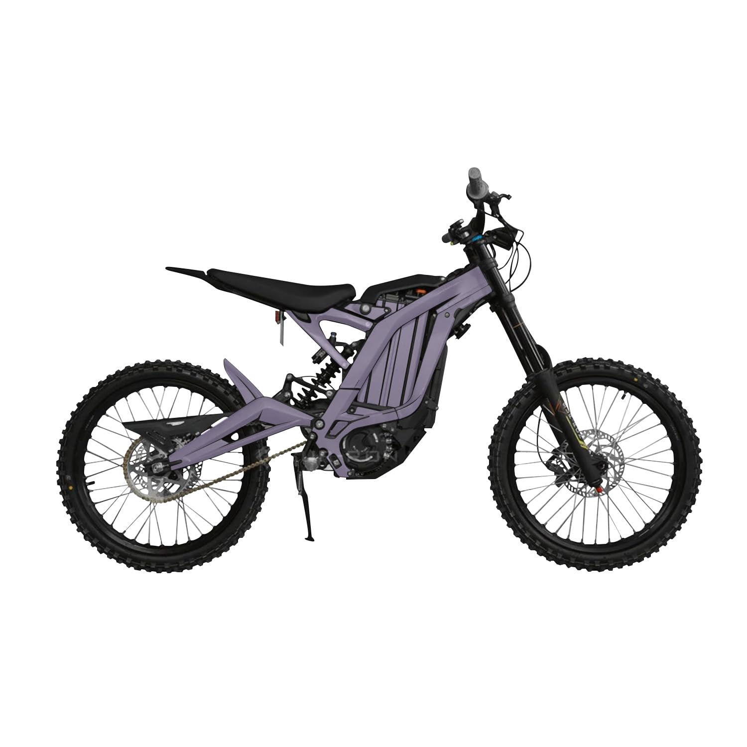Surron Light Bee Graphics Kit Wrap - Solid Lavender - Sur-Ron Skin - Premium 3M Vinyl Protective Wrap Decal Cover - Easy to Apply | Crafted in The USA by MightySkins