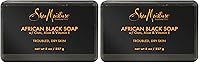 Vista 9 de SheaMoisture Jabón en Barra para Piel Problemática Jabón Negro Africano Limpiador con Mantequilla de Karité 8 onzas
