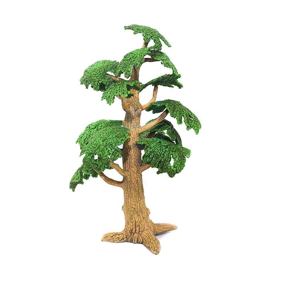Wenini Simulated Tree - Mini Tree Decor - Baby Kids Developmental Educational Simulated Plastic Tree Children Toy Birthday Gift (Medium Tree - 13.5cm)