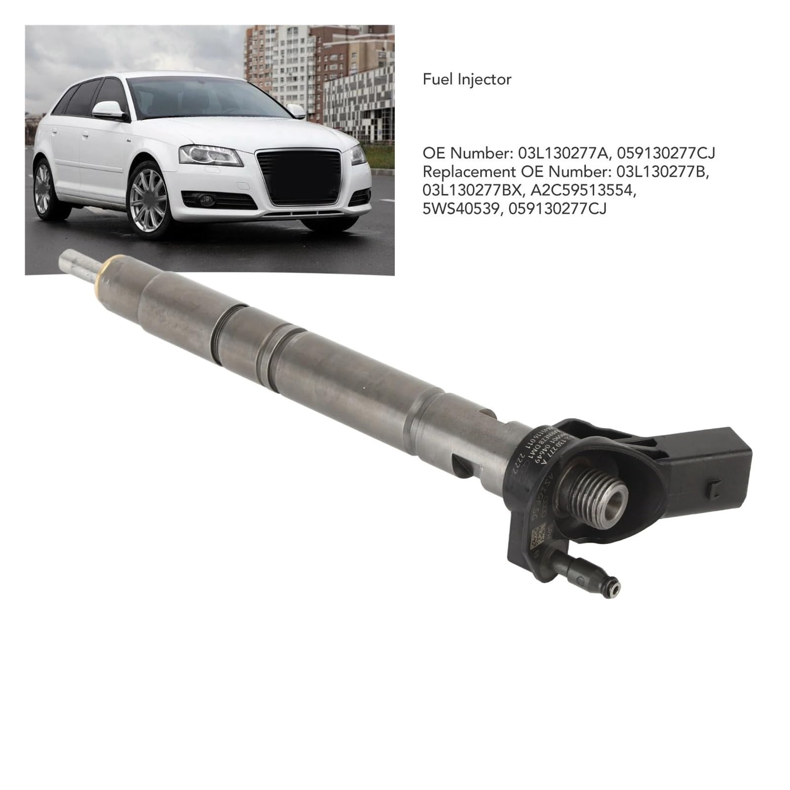 Inyectores de Gasolina para Seat Altea Ibiza Leon II Hatchback Toledo 2009-2015 03L130277B. Inyector de Combustible de Alto Rendimiento.
