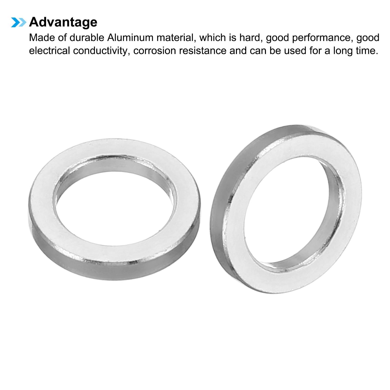 TA-VIGOR 10Pcs M8 Aluminum Spacer - Image 4