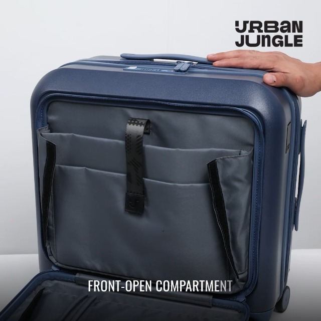 Urban Jungle by Safari, Overnighter Cabin Trolley Bag with Laptop