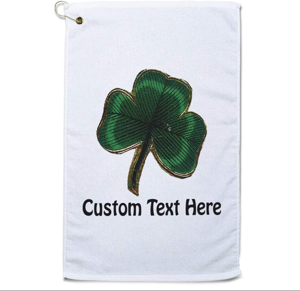 Style In Print Golf Towel Irish Shamrock Holidays B and Occasions Cotton Bag Accessories