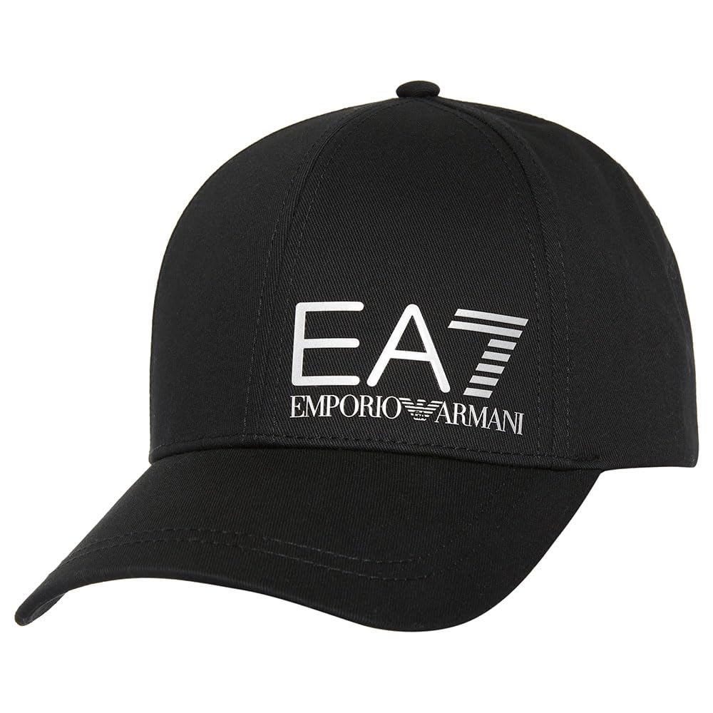 EA7 Emporio Armani Core ID Baseball Cap Black/Silver