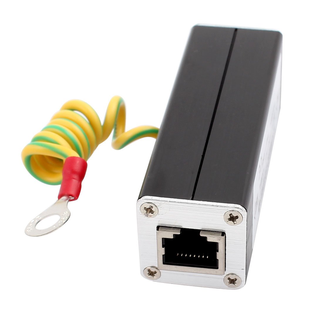 Uxcell a16042900ux0854 N-989IP RJ45 Port POE Network Signal Surge Protector Lightning Arrester