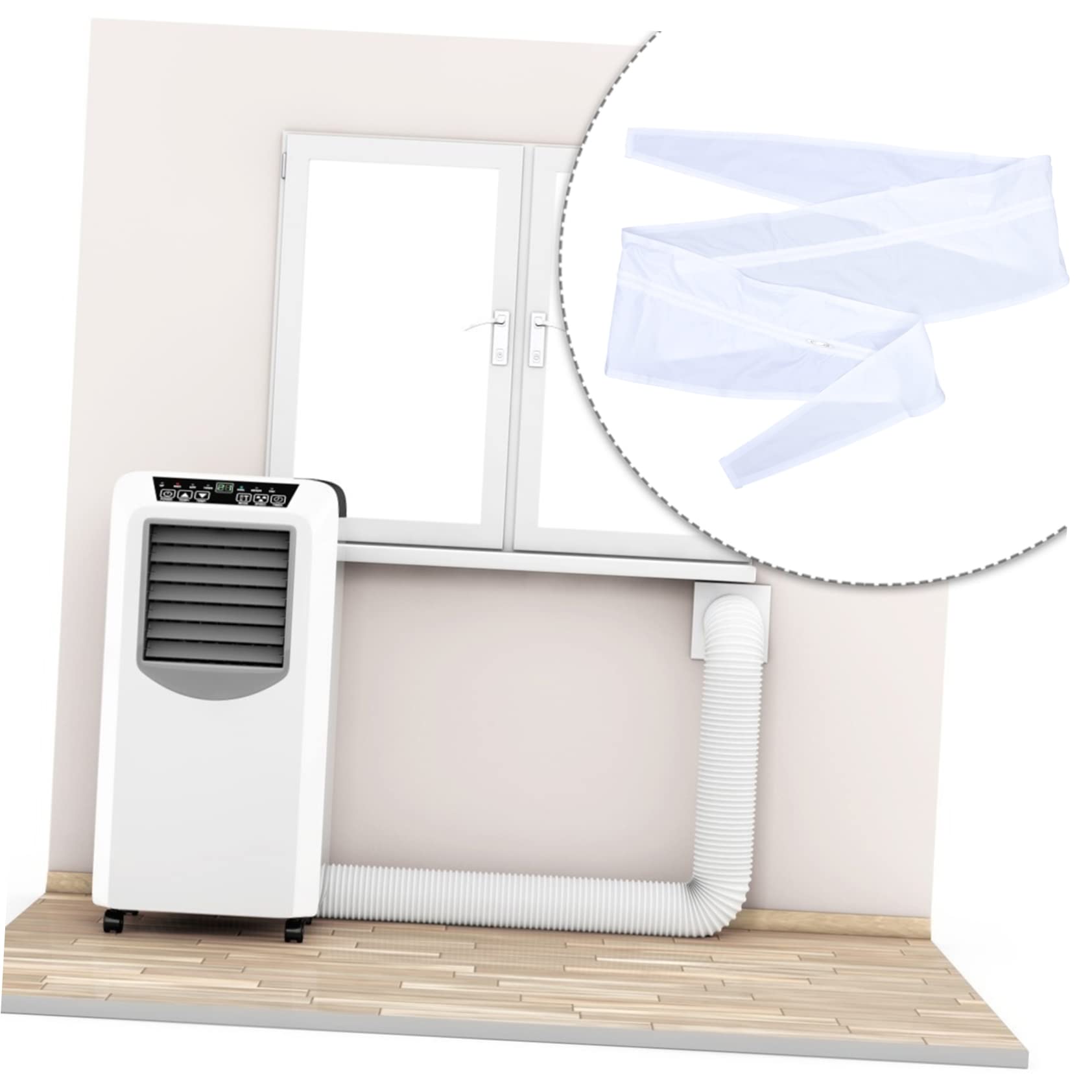 Ciieeo 3 Juegos De Burletes para Ventanas Sellado De Ventanas 4 M para Ventilación De Aire Acondicionado