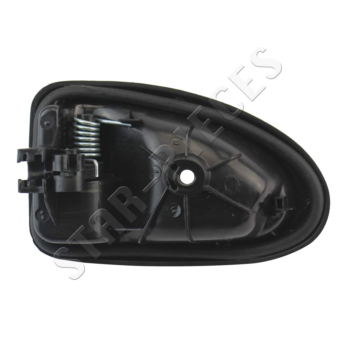 2 poignées de porte compatibles pour Clio 2, Megane 1, Scenic 1, Trafic 2, Logan 1, Vivaro A et Primastar (1995-2016) poignées intérieures | GAUCHE + DROITE | 8200028995 | 8200070011