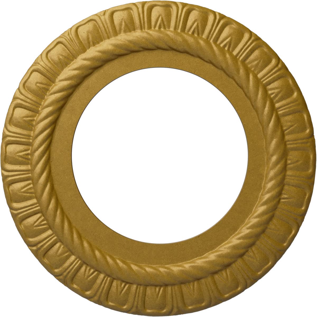 Ekena Millwork Claremont Ceiling Medallion, Pharaoh's Gold
