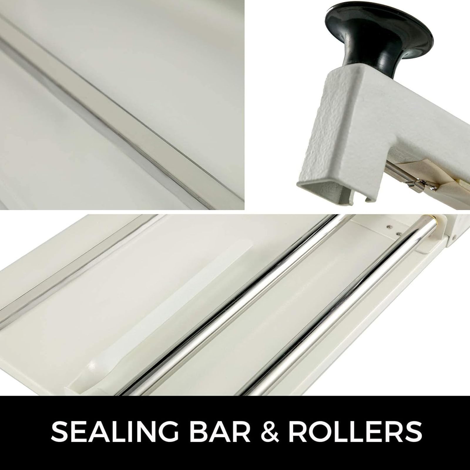Máquina de envoltura retráctil, máquina de sellado térmico con pistola de calor de velocidad ajustable, máquina de embalaje termorretráctil, sellado y corte simultáneos para película POF de PVC (30