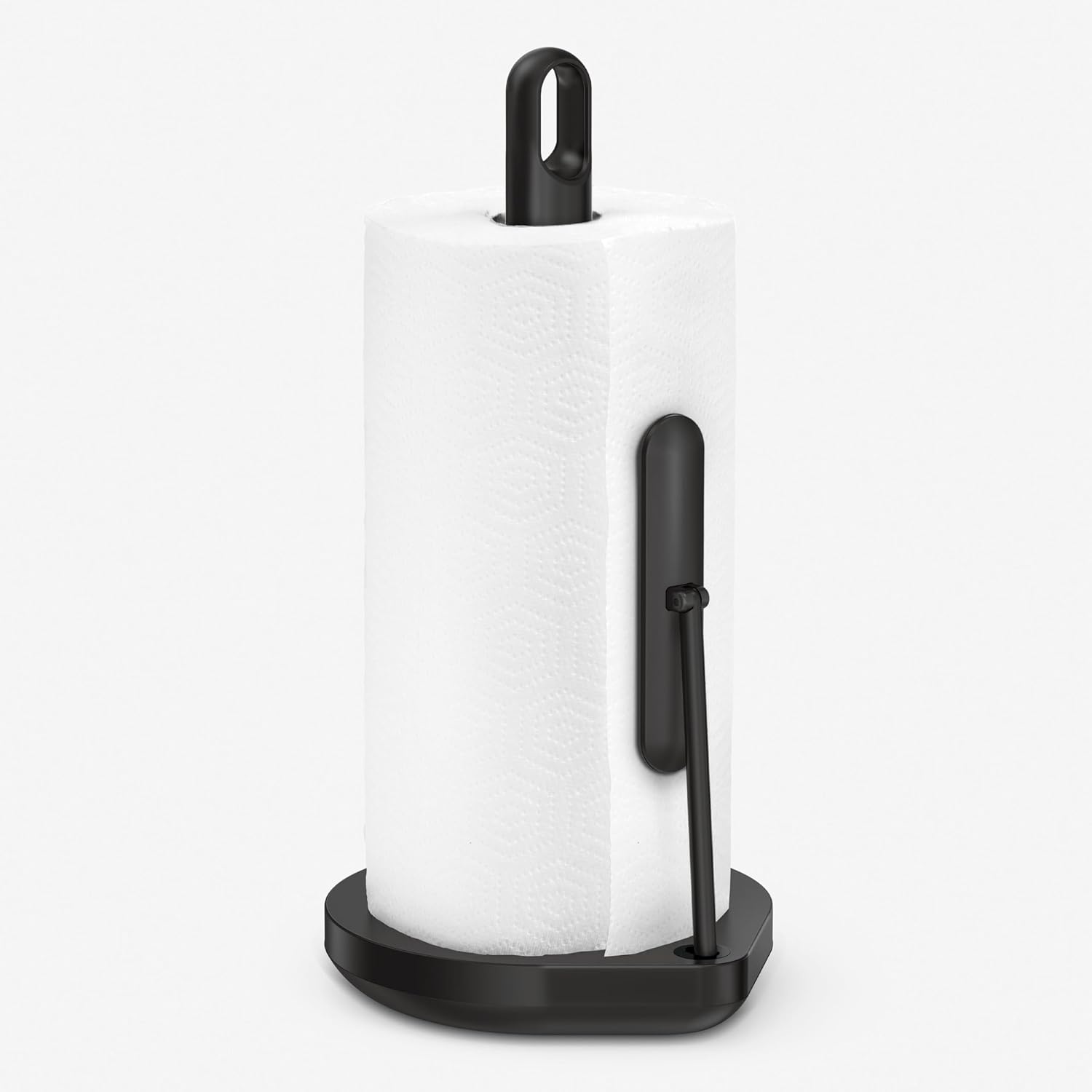 simplehuman Tension Arm Paper Towel Holder, Black