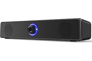 Bocinas de computadora 2024: bocinas USB de escritorio con cable para bilgisayar,...