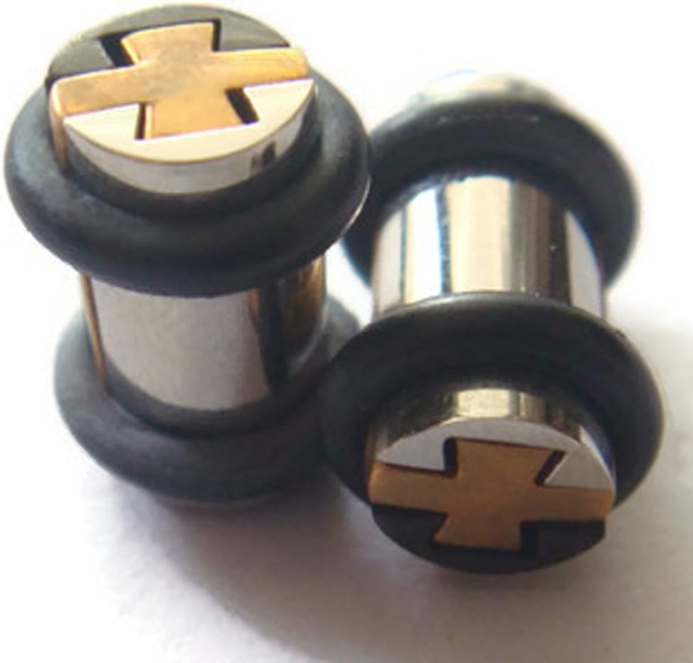 2g 2 Gauge 6mm Puzzel Ear Plugs Rings Ring Earring Earlet Body Piercing