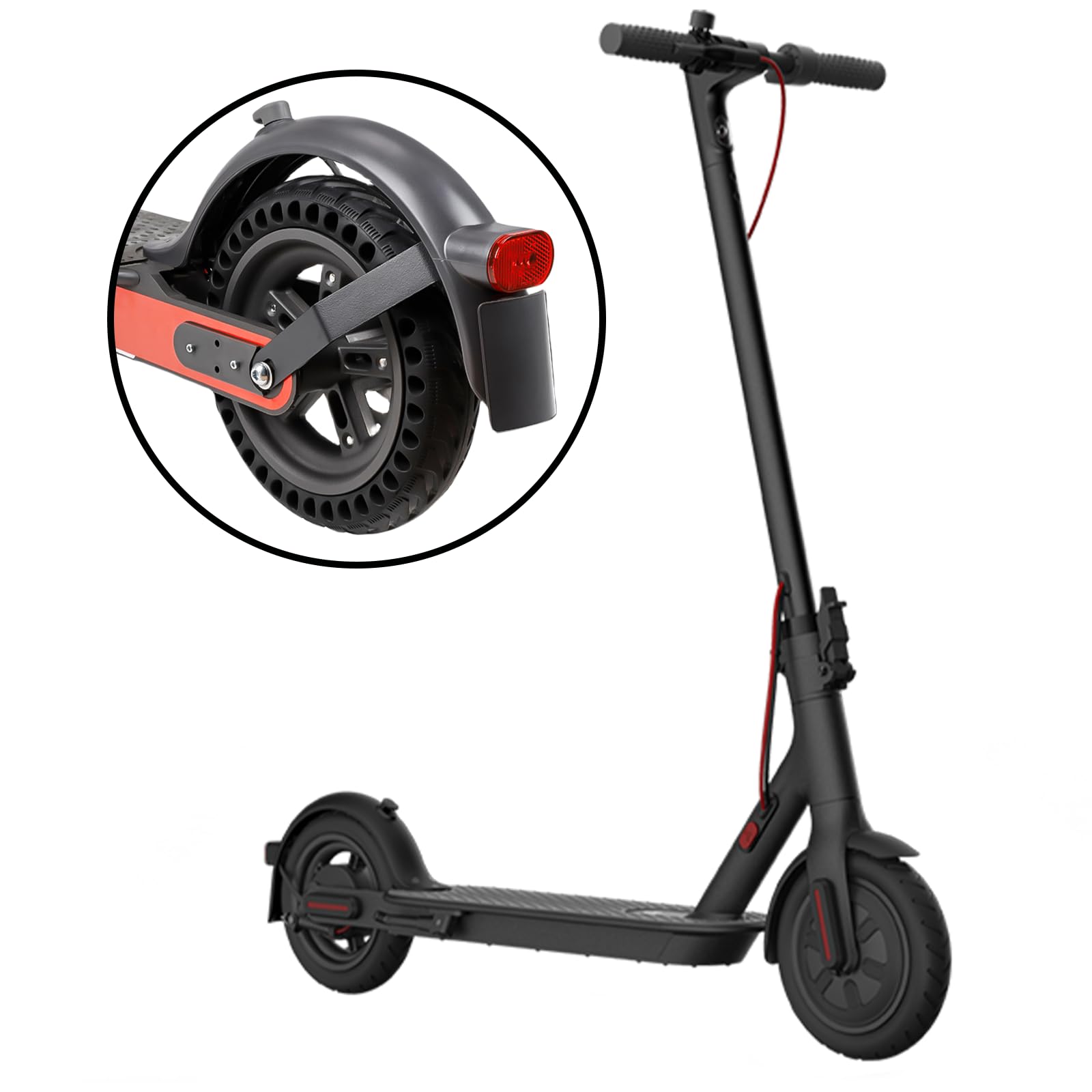 Garde-Boue Arrière Métal pour Trottinette Electrique : Garde-Boue LEKEFET Support métal pour X-mi M365 / M365 Pro / M365 1S / M365 Pro 2 Accessoire Garde-Boue Essentiel pour Trottinette Électrique