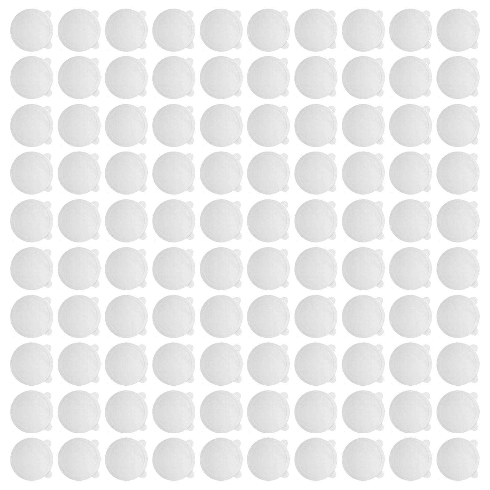 100PCS Aluminum Coffee Pods Stickers Coffee Pods Sealers Preservation Covers Sealing Lid for Leakproof Lid