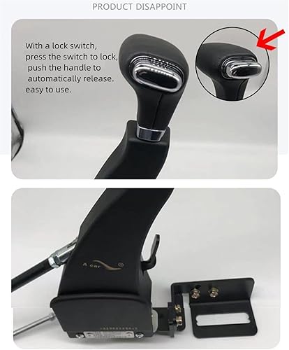 Miniatura 6 de Controles manuales para conducir patas de automóvil para discapacitados, equipo de ayuda para discapacitados, mango del conductor, kit de