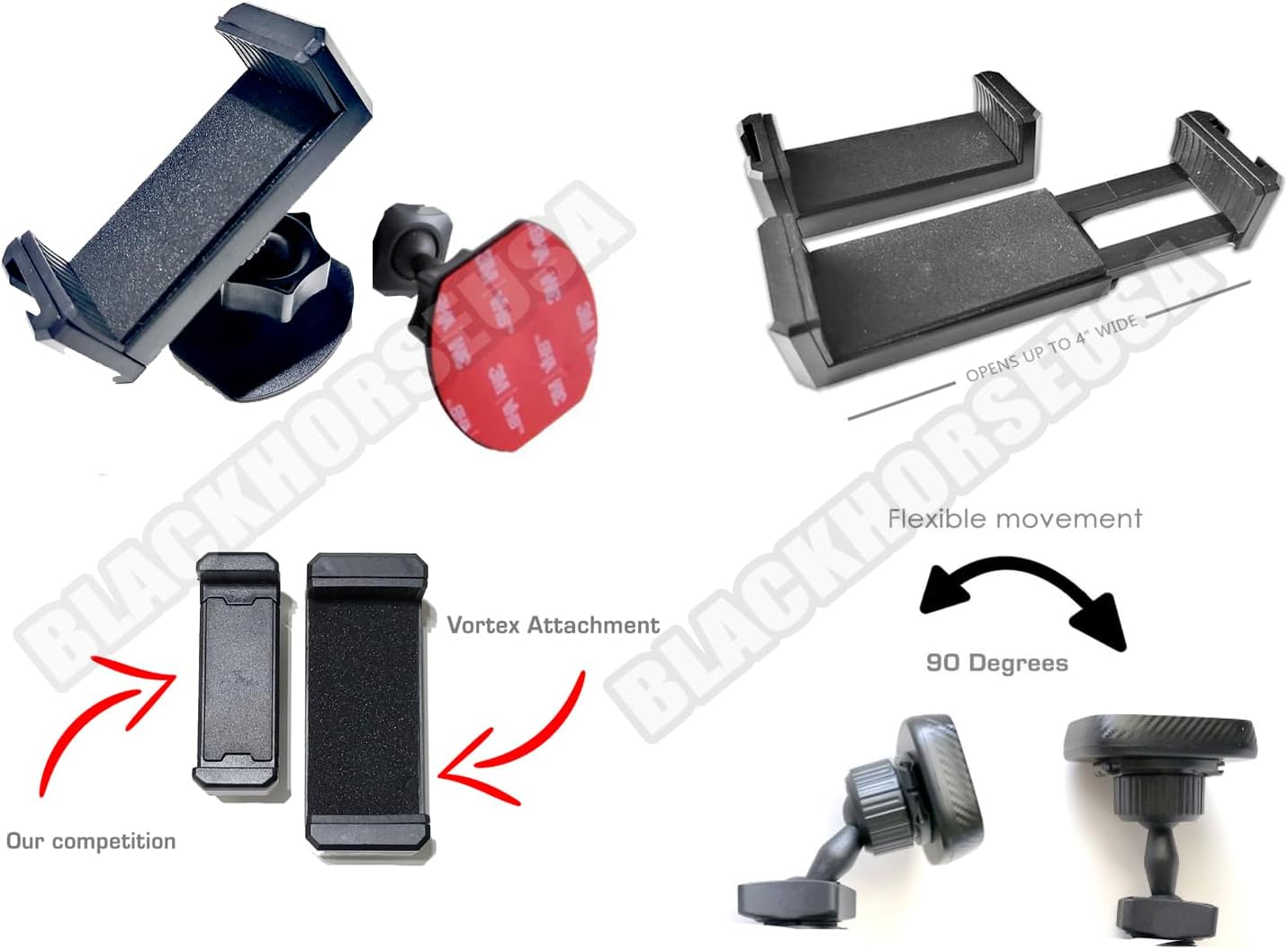 Cell Phone Holder Mount Compatible with Porsche 911 992 Carrera Dashboard Center Console (2021-2026) - Compatible with magsafe Magnets