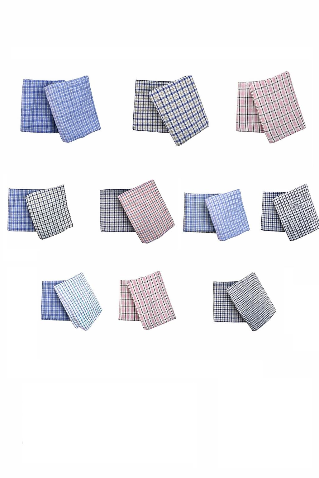Raymond Men's Polycotton Unstitched Shirting Fabric - 2.50m Shirt Piece Material (Pack of 2, 3,4,5) Set, Multicolor Checks Random Designs for Office Wear and Party Occasions (5)-picture-12