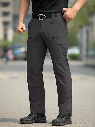 Men's Hiking Pants Lightweight Quick Dry Breathable Cargo Pants