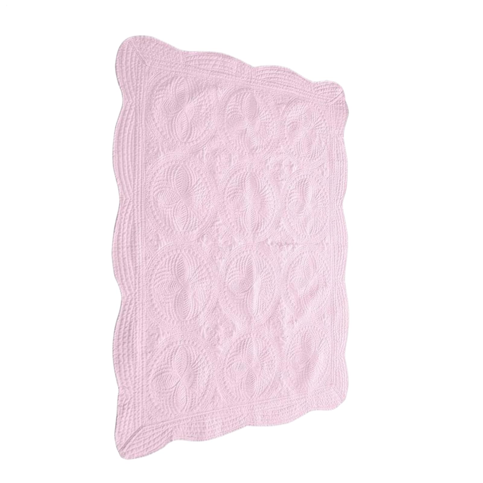 Couverture pour bébé douce et portable en coton gaufré lavable pour enfant