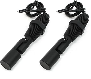 Aexit 2 x Control electrical ZPC3 20mm Dia Male Thread Liquid Water Level Floating Sensor Switch