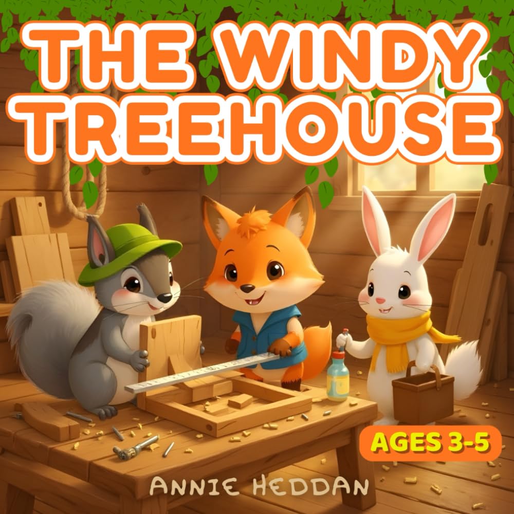 The Windy Treehouse: A Sweet Story About Friendship and Teamwork, Ages 3-5