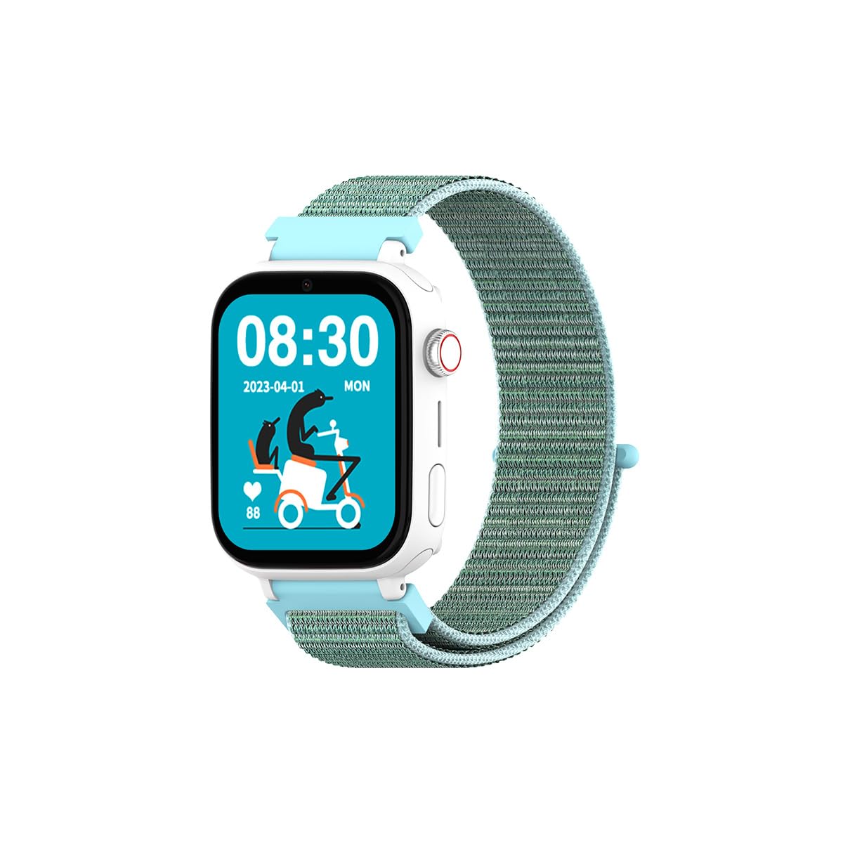 DCU TECNOLOGIC - Smartwatch para niños con Sistema Android - Whatsapp - Posicionamiento GPS - Videollamadas - Botón SOS - Control Parental