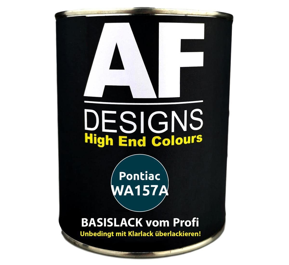 Alex Flittner Designs Peinture pour voiture Pontiac WA157A Bleu sarcelle foncé 1 l
