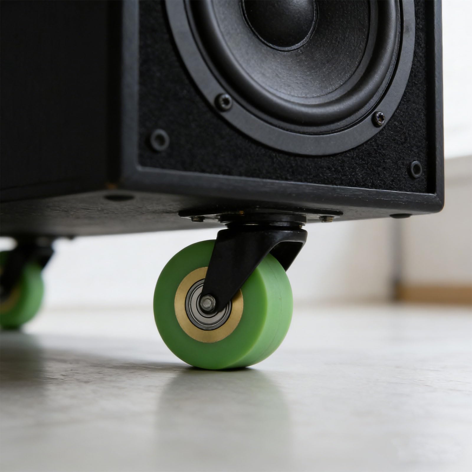 Metalowe kółko do przenośnego sprzętu audio X-3 X7R z cichą obsługą i szybkim zwalnianiem, bezpieczne koło