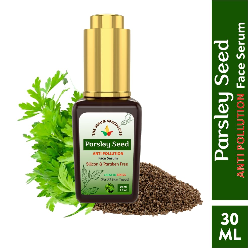 Image of Parsley Seed Anti Pollution - Detoxifying & Protective | Formulated with Parsley Seed Extract | Shields Skin from Environmental Pollutants | For All Skin Types | 30ml