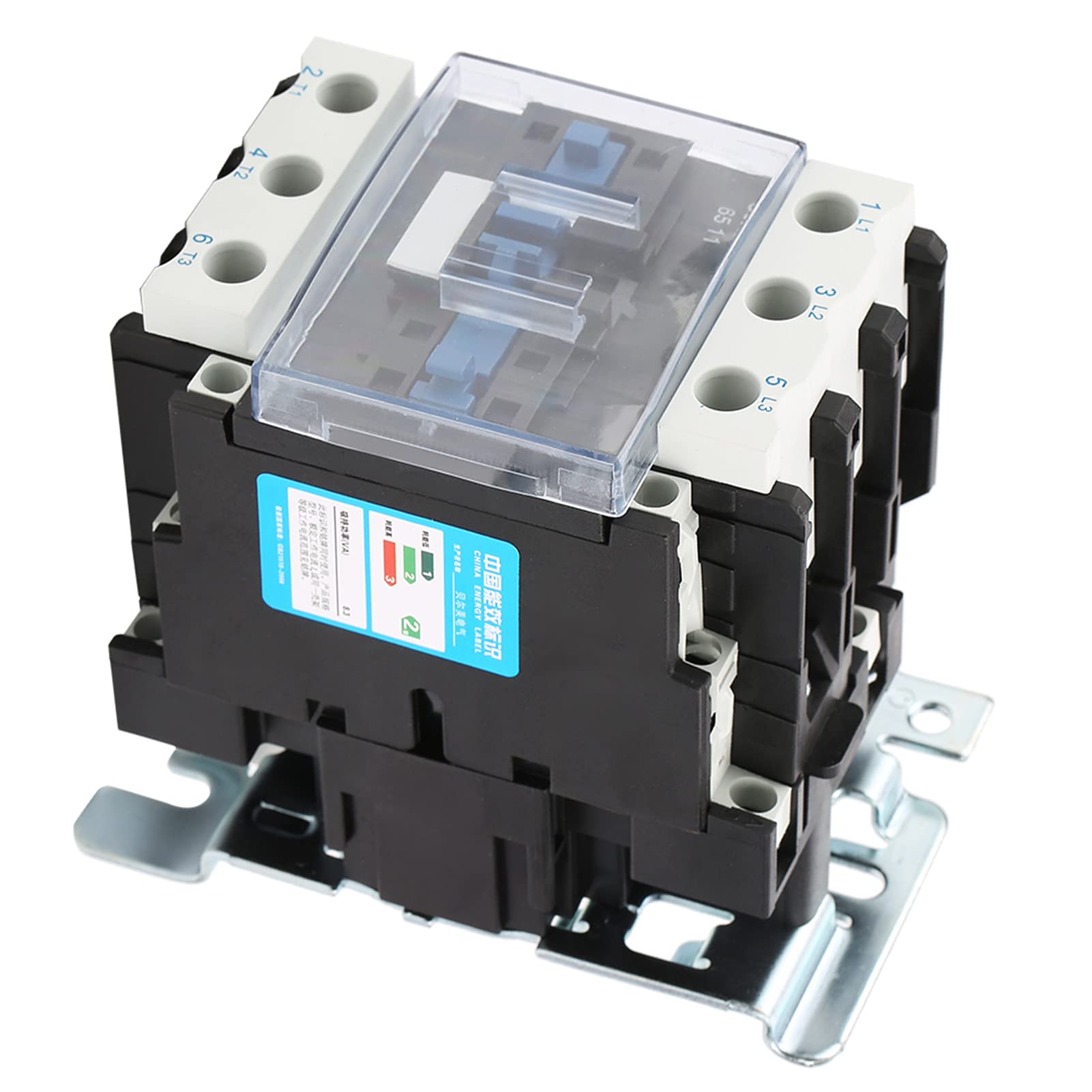 FTVOGUE Contactor de CA 220V 65A Contactor Eléctrico Industrial para