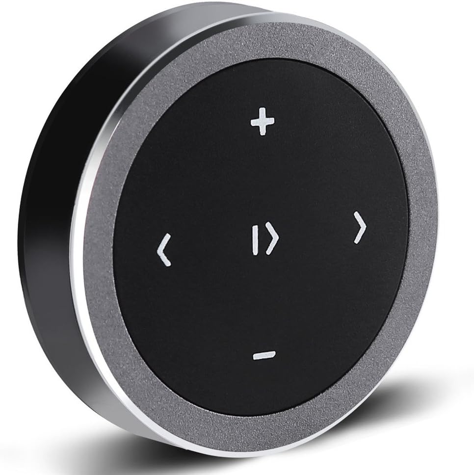 Bluetooth Media Button Steering Wheel Bluetooth 4.0 Remote Control for Adroid Smartphone,GPS Finder and Surroundings
