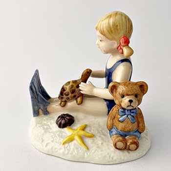 2003年 ロイヤルコペンハーゲン エマ 少女 亀 テディベア ミレニアム ① 2003年 ロイヤルコペンハーゲン エマ 少女 亀 テディベア