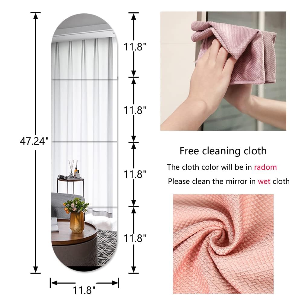 UNBREAKABL MIRO: Full Body Shatterproof Mirror -2 UNBREAKABL MIRO: Full Body Shatterproof Mirror -2