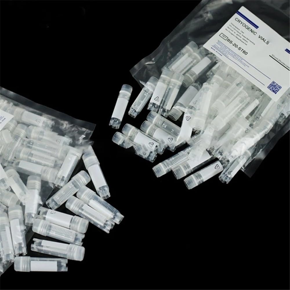 Laborausstattung und -bedarf 100 teile/los 2 ml Kunststoff Fläschchen Rohr Mit Schraube