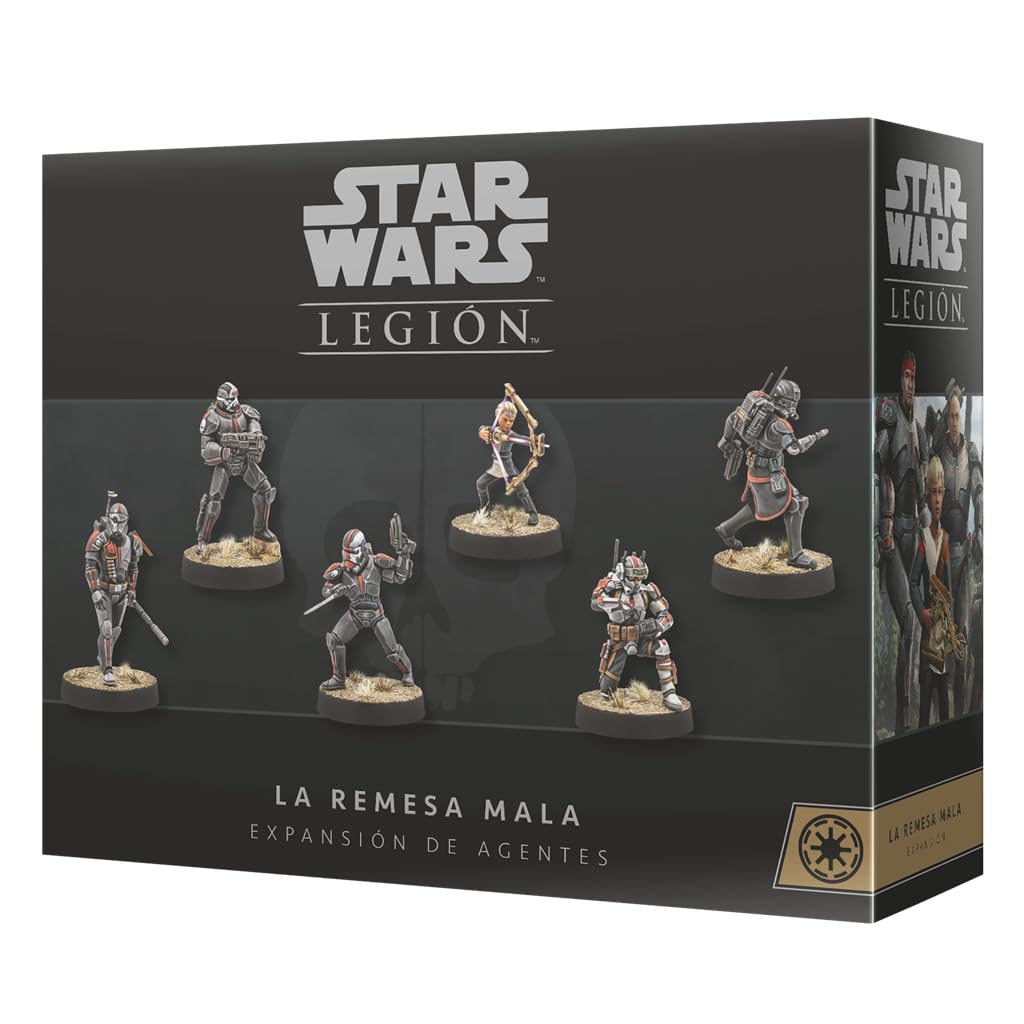 Atomic Mass Games | Star Wars Legión: La Remesa Mala | Expansión de Miniaturas | A Partir de 14 Años | para 2 Jugadores | 1-2 Horas por Partida | Español