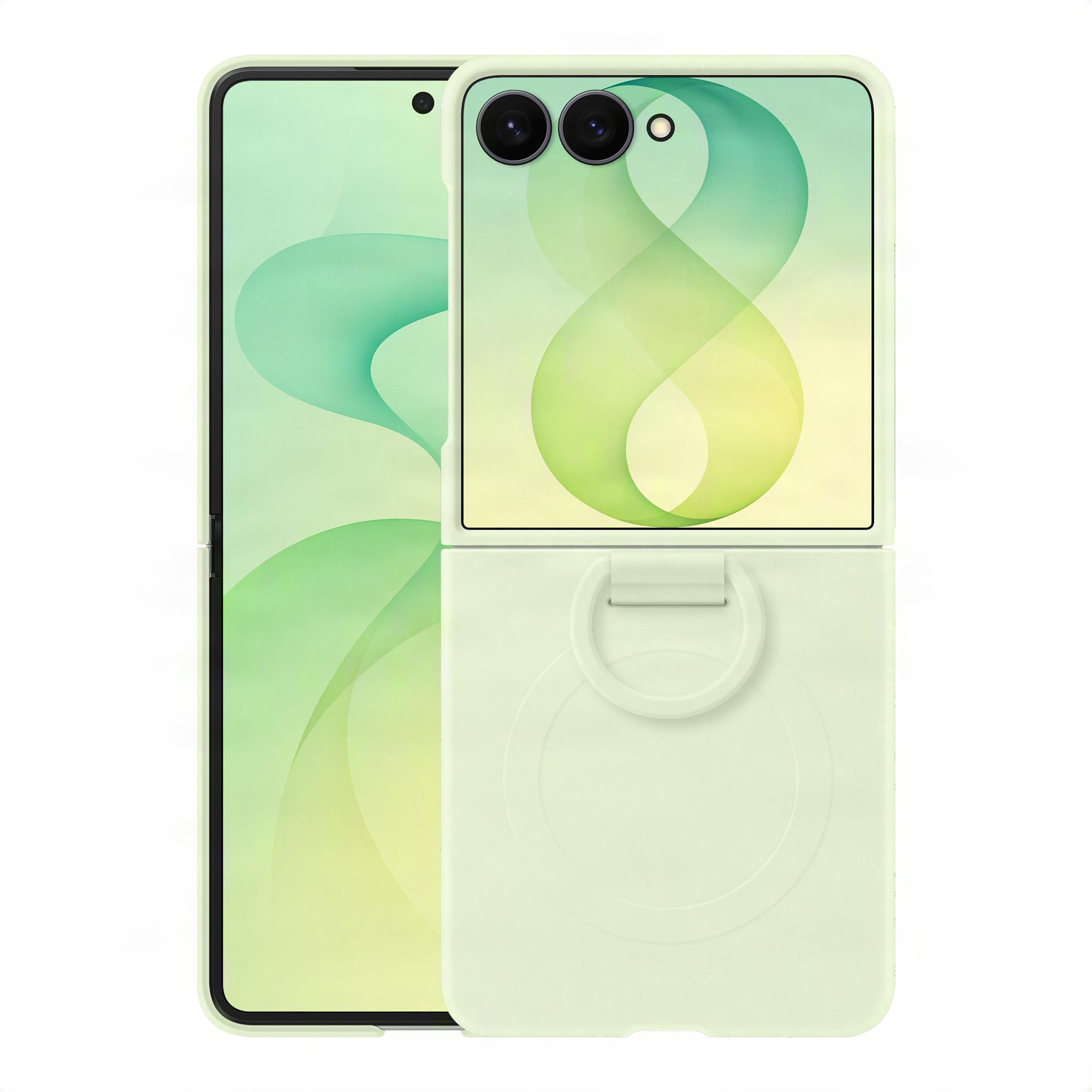 Samsung Official Silicone Ring Magnet Case for Galaxy Z Flip8 Mint