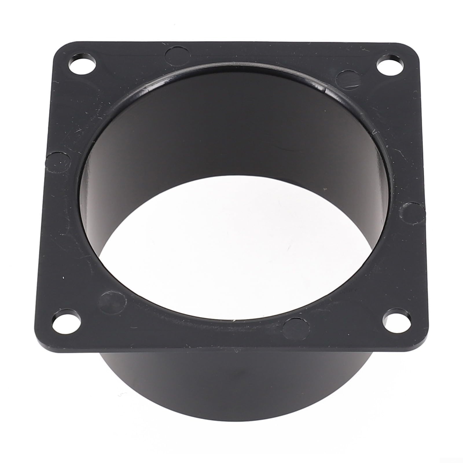 Connettore per condotto dell'aria in plastica, flangia per pannello e parete, connettore dritto per riscaldamento e raffreddamento, raccordi per tubi del di ventilazione (75 mm)
