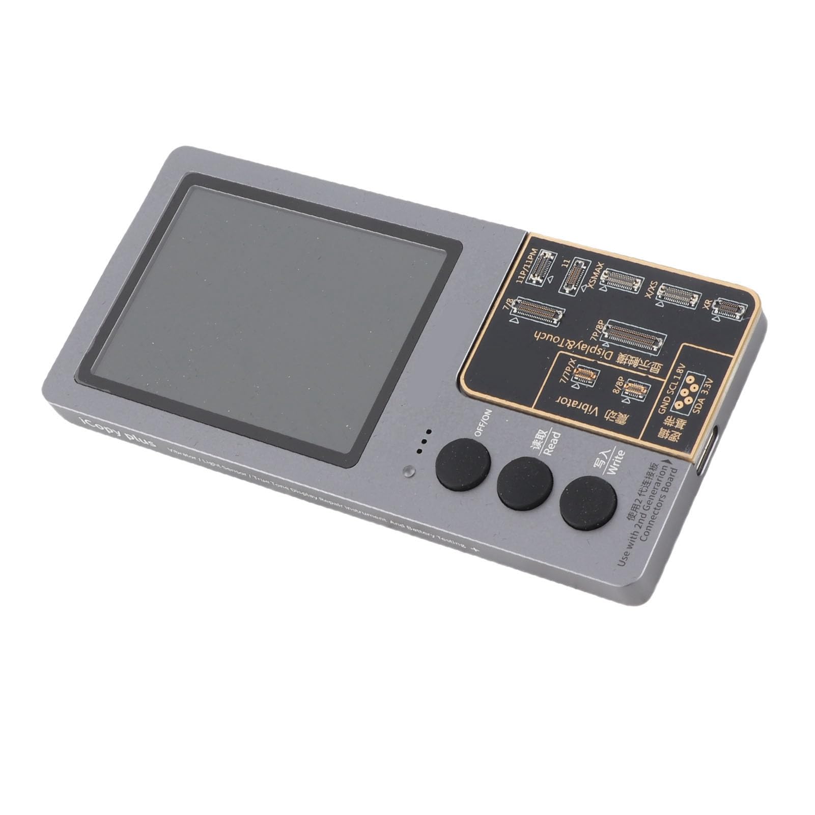 Fafeicy Kit Ricarica Schermo Telefono ICopy Plus 2.2 Testatore Batteria e