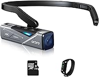 Vista 1 de ORDRO EP7 4K 60FPS Camcorder Head-Mounted Video Camera, Wi-Fi APP Control, 2-Axis Gimbal Stabilizer with Remote Control,64GB Memory Card