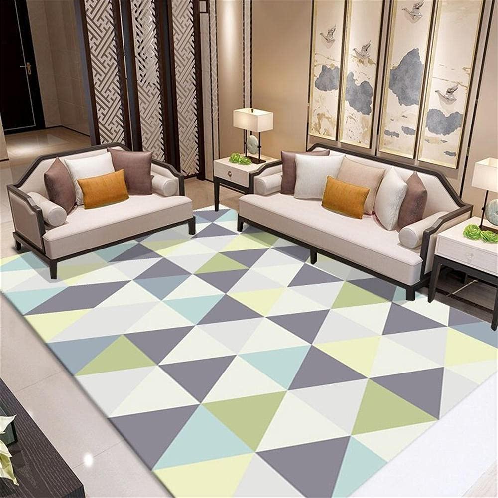 Tapis de cuisine antidérapant motif géométrique graphique moderne