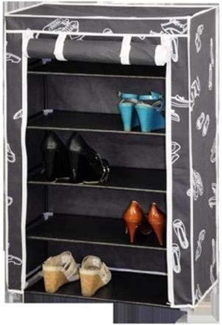 Kit Closet Zapatero Tela, 5 baldas, 4 Unidades Amazon.es Hogar y cocina