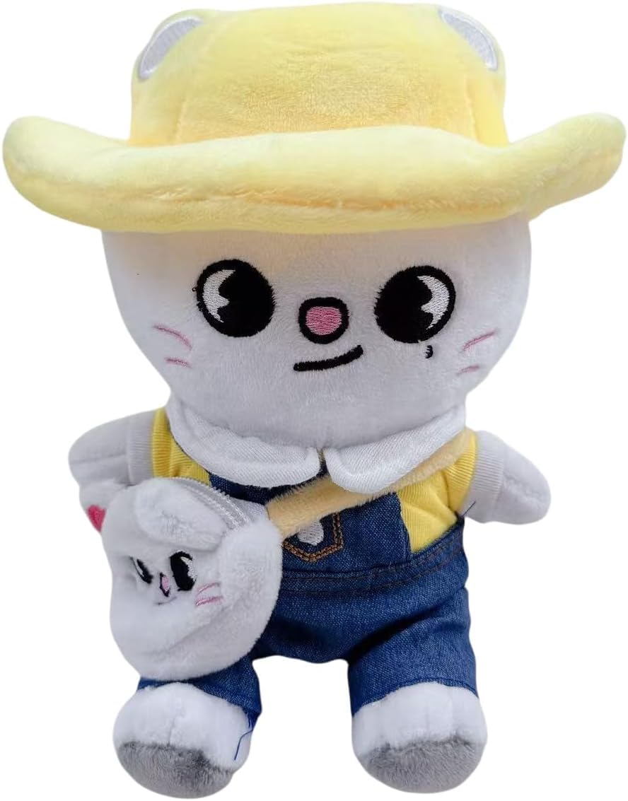 Peluche SKZOO Stray Kids 25 Cm – Foxl.Ny En Peluche Douce, Style Kpop, Collection Pour Fans – Cadeau Idéal
