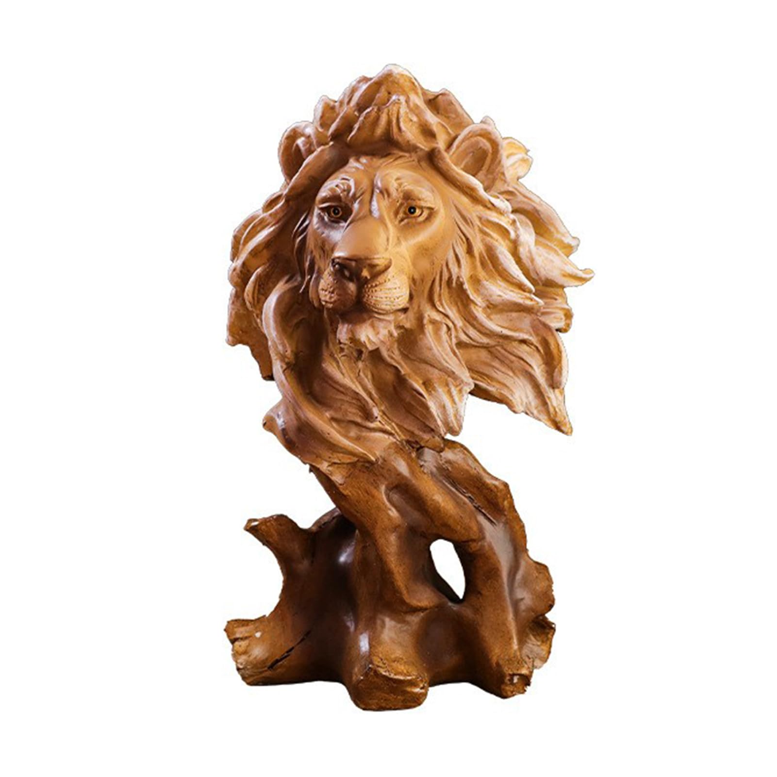 Animal Head Statues, Horse Tiger Lion Head Animal Resin Statue Sculpture Frgurine, Wildlife Collectible Statues Figurines, Animal Bust Sculpture Home Decoration Ornaments for Animal(Horse)