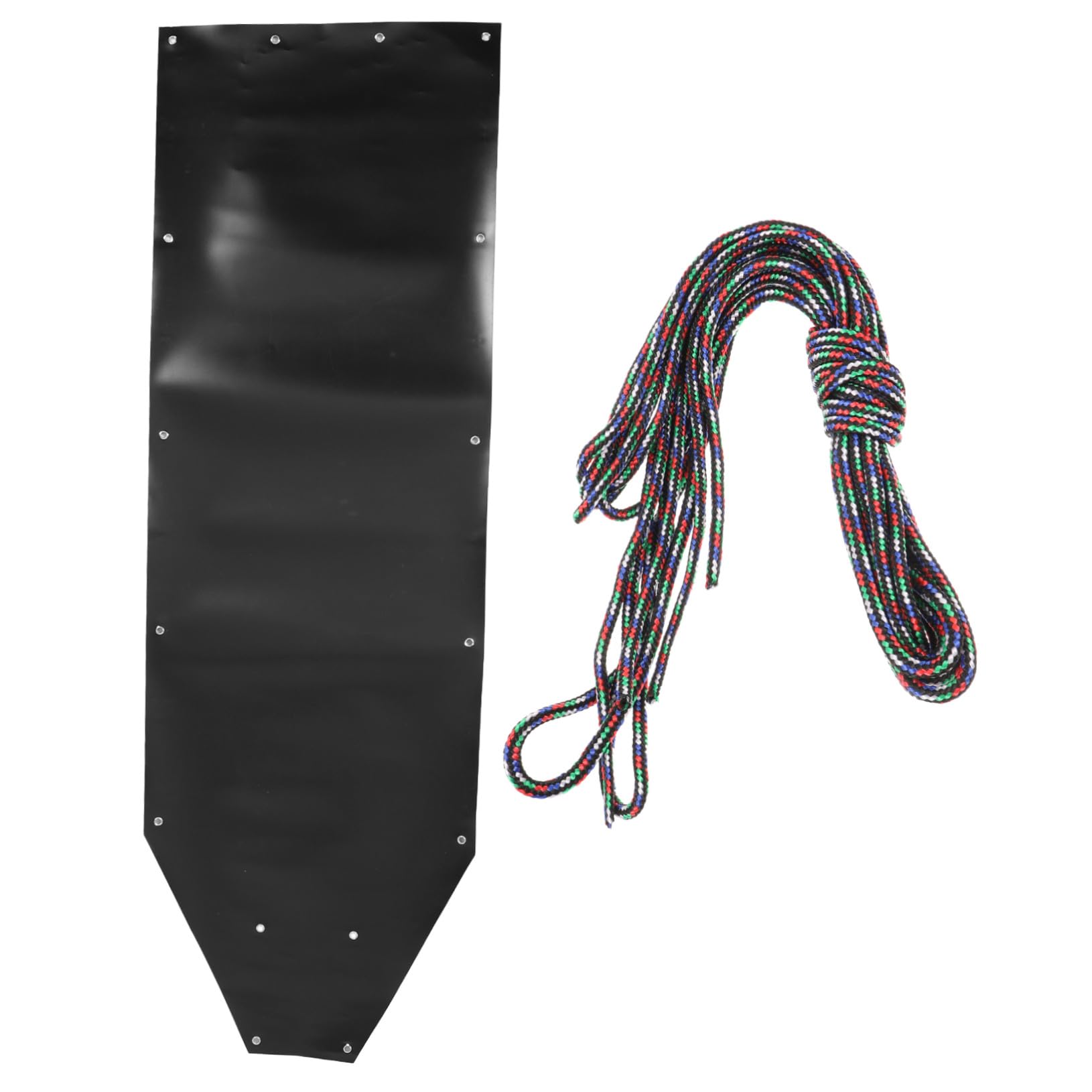 Nutzschlitten aus Kunststoff, Wildtier Zugschlitten, Schwarz