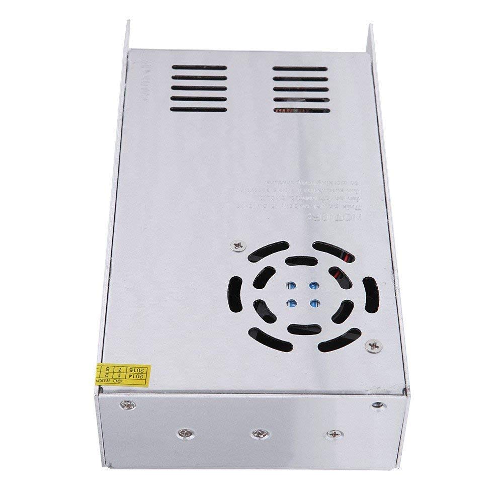 480W Fuente de alimentación 24V 20A AC-DC Transformador para CCTV Vigilancia Pantalla LED Industrial Automation Stepper Motor y más [versión actualizada]