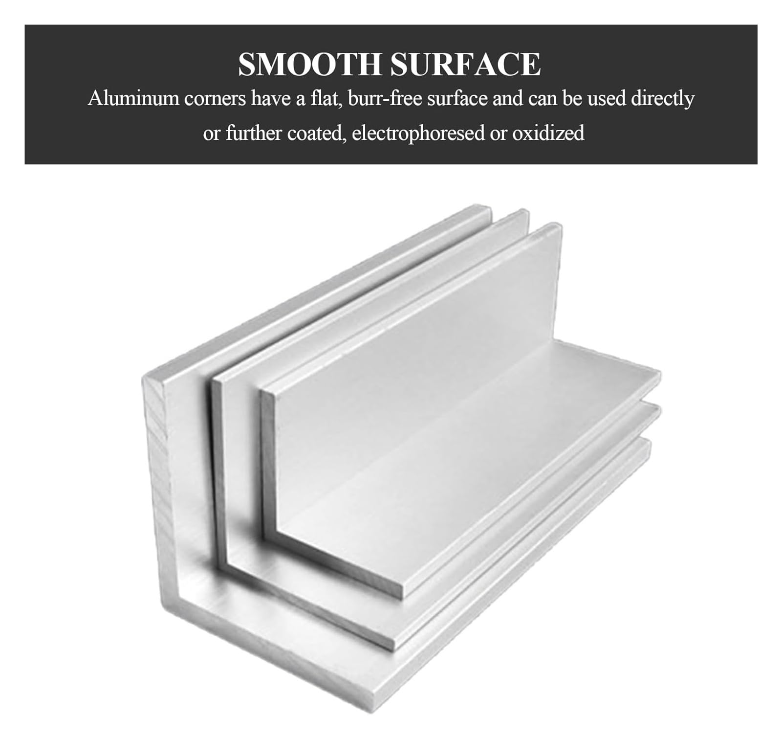 Kątownik aluminiowy 6061 w kształcie litery L, długość 500 mm do zastosowań architekturze, budownictwie i przemyśle, 90×30×10×500(90x90x15x500mm)
