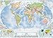 J.Bauer Karten Politische Weltkarte, 140x100 cm, deutsch, matt beschichtet