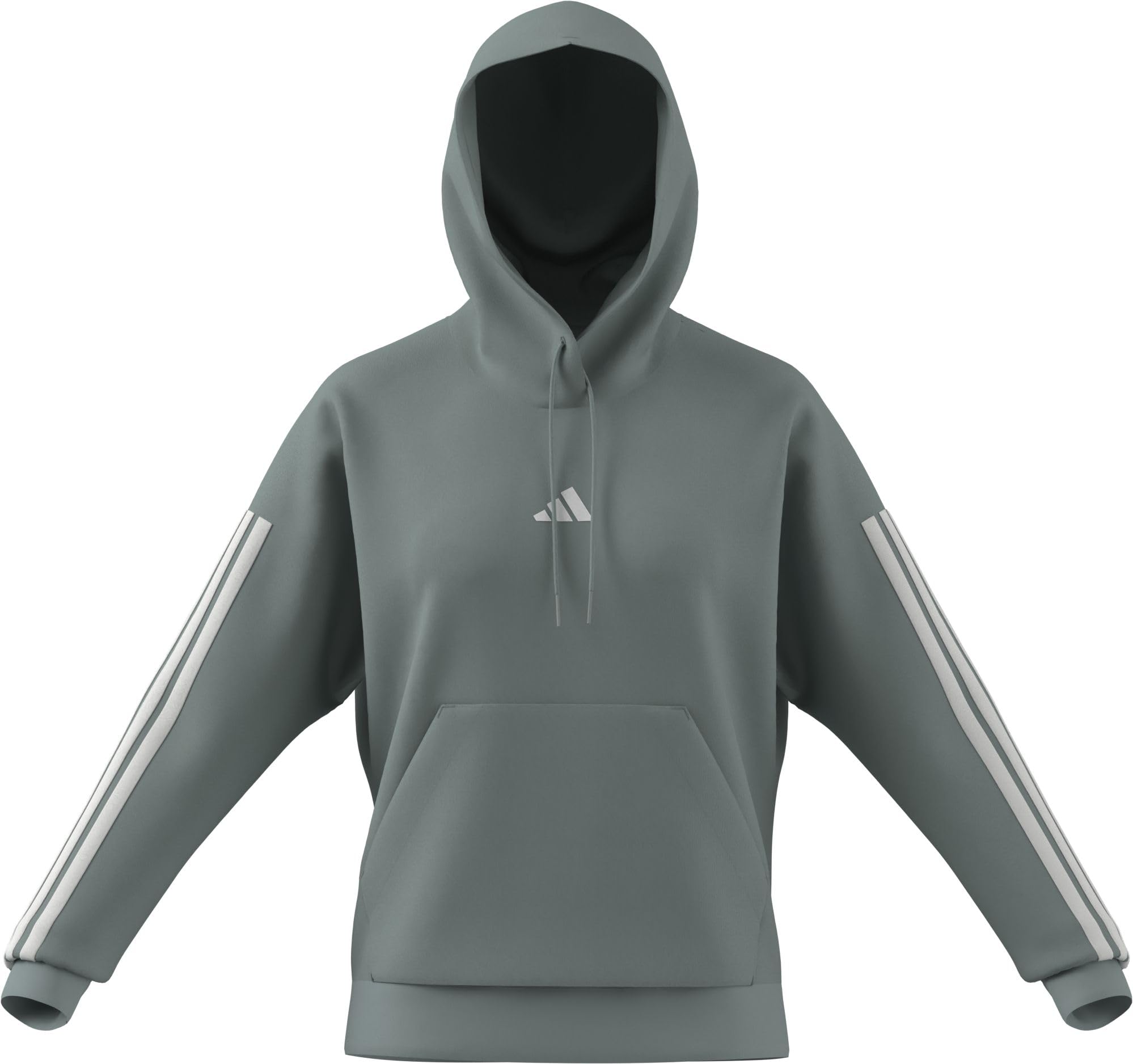 Adidas Damen Essentials 3-Stripes Fleece Hoodie